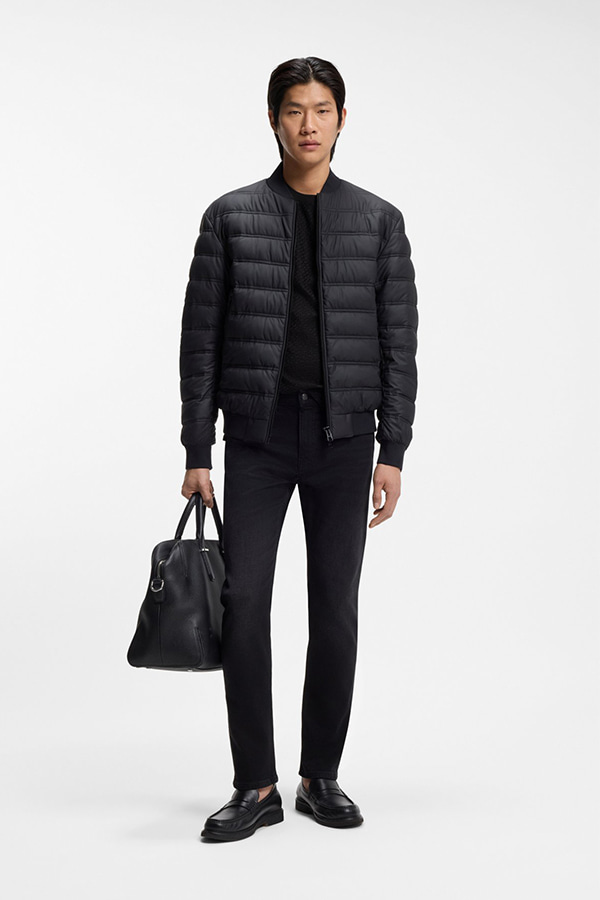 ΜΠΛΟΥΖΑ T-SHIRT BOSS - 001 ΜΑΥΡΟ